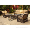 SGS TEST outdoor rattan sofa wicker patio furniture/outdoor rattan sofa sets